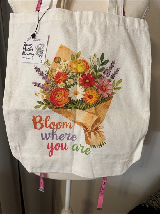 restful roots collective Handbags - Restful Roots Collective Spring Market Morning tote